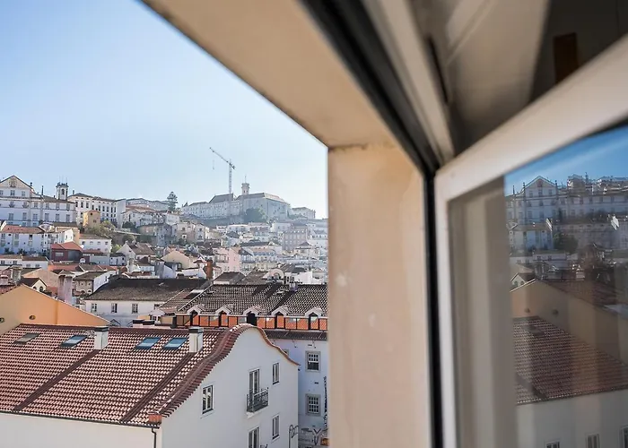 Guestready - Terrace Cozy Lägenhet Coimbra