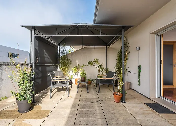Guestready - Terrace Cozy Lägenhet Coimbra